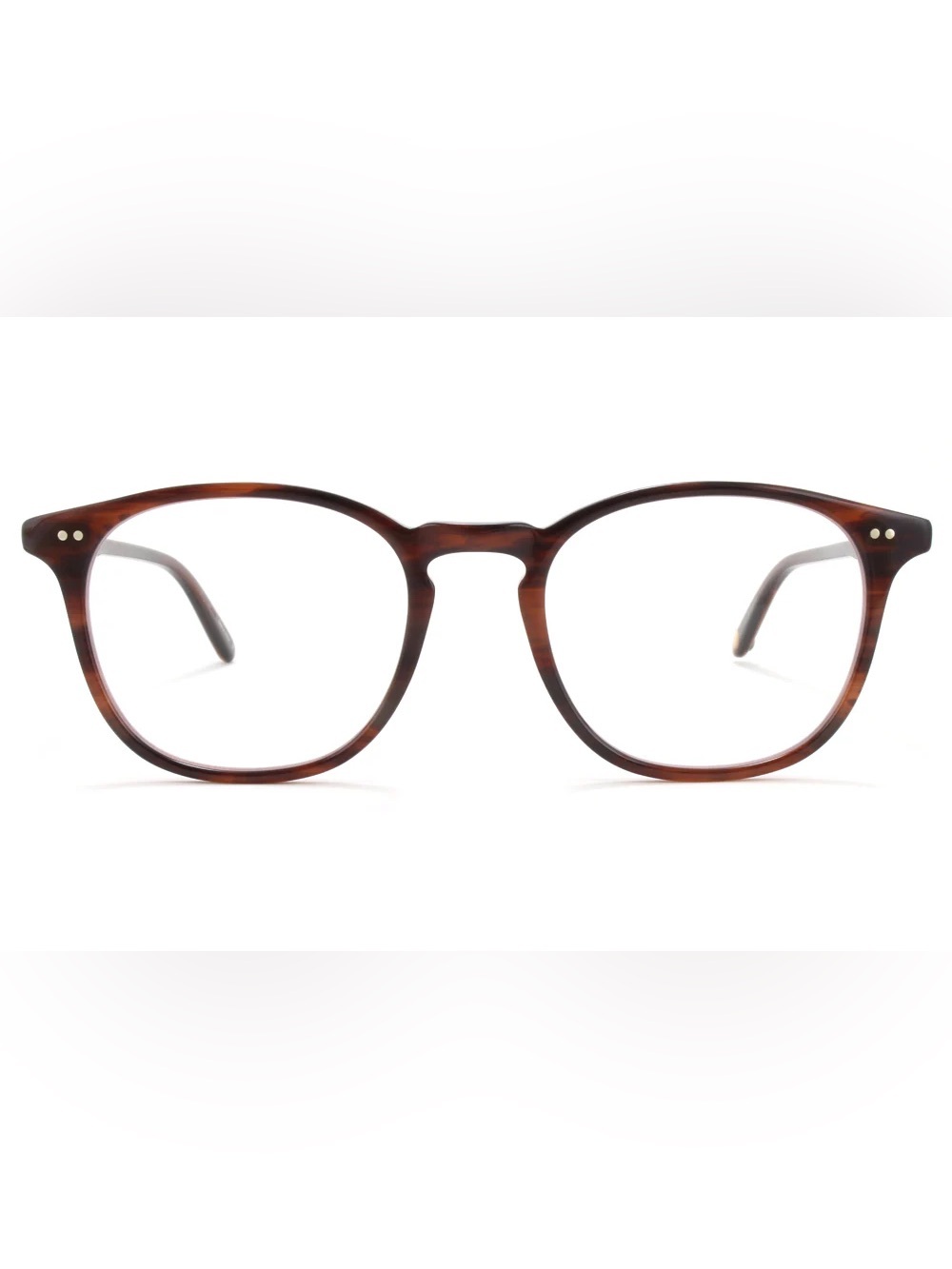 garrett leight justice hen 49021 rx glasses frame high luxury red tortoise
